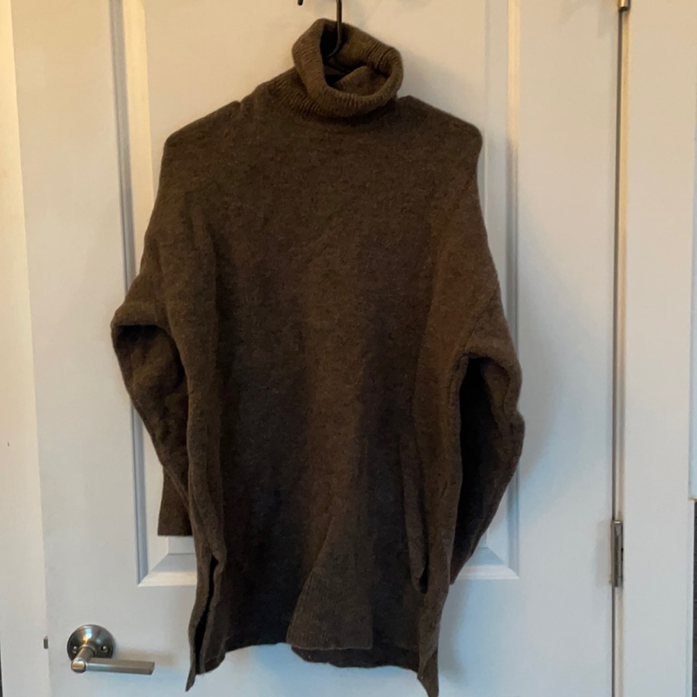 Zara turtle neck sweater dress